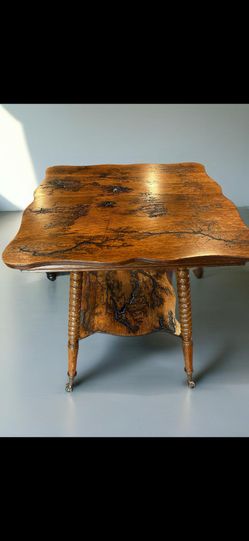 Fractal Burned Table
