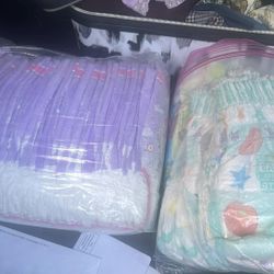 Lot Of Pull Ups 3T, 4T, 5T…. Diapers Pull Ups.