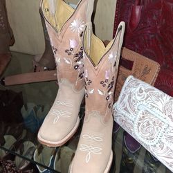 Botas De Piel De México Cómodas Para Mujer Rodeo 