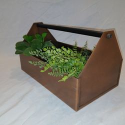 Copper Caddy / Tool Or Craft Organizer
