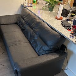 Leather Couch / Sofa 