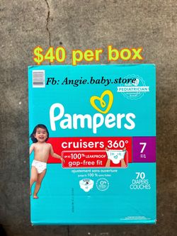 Pampers cruisers size 7