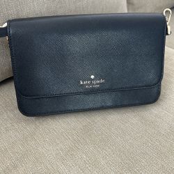 Kate Spade Handbag Back And Cream Color