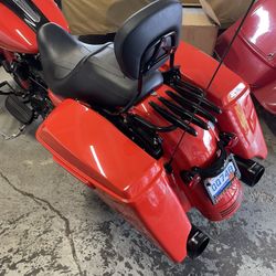 Harley Davidson Back Rest , Luggage Rack