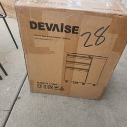 Three drawer  Steel filing cabinet