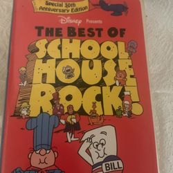 The Best Of School House Rock VCR Tape