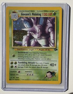 Giovanni’s Nidoking