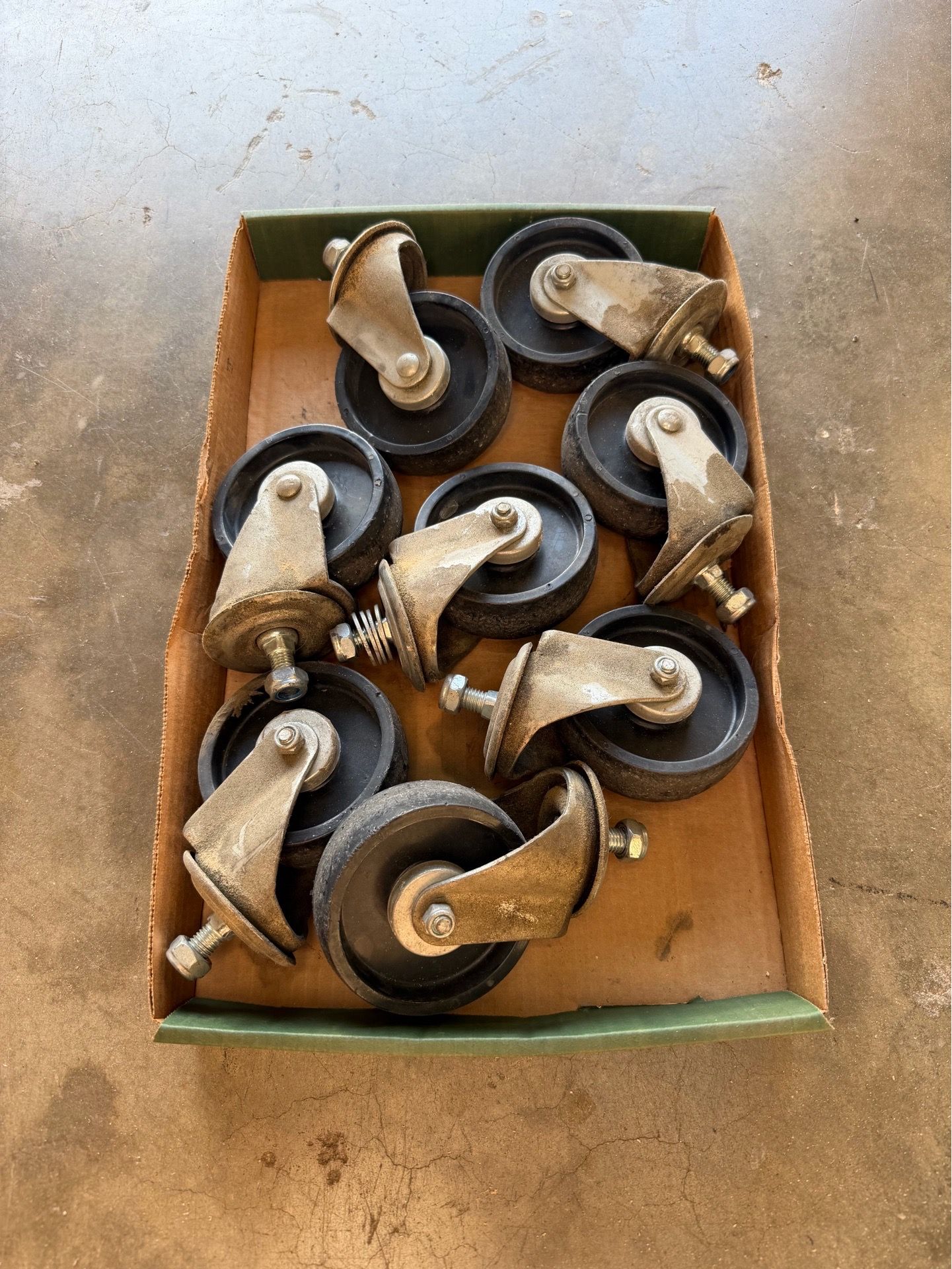 4” casters