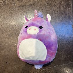Two Squishmallows-one Pink-one Purple