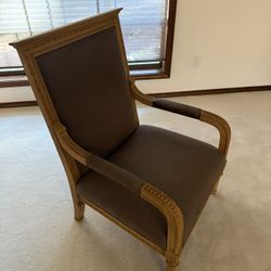 Nice Heavy wood chair