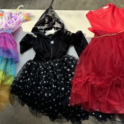 lot of seven young girls dresses - read description 