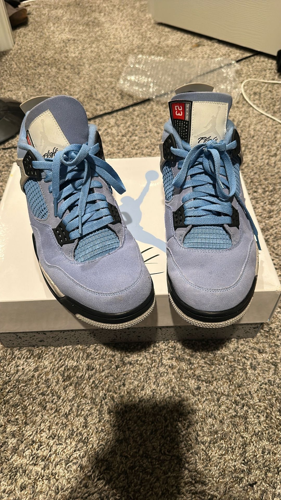 Jordan 4 UNC size 12