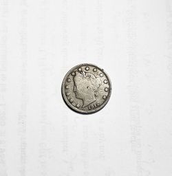 1912 Liberty Head V Nickel Antique Coin