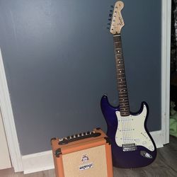 Amp And Guitar