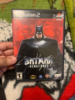 Batman Vengence Ps2 Game