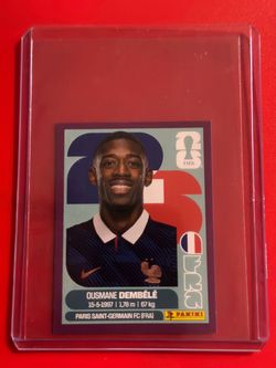 Panini Sticker Purple Dembele