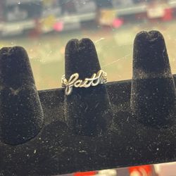 James Avery Faith ring