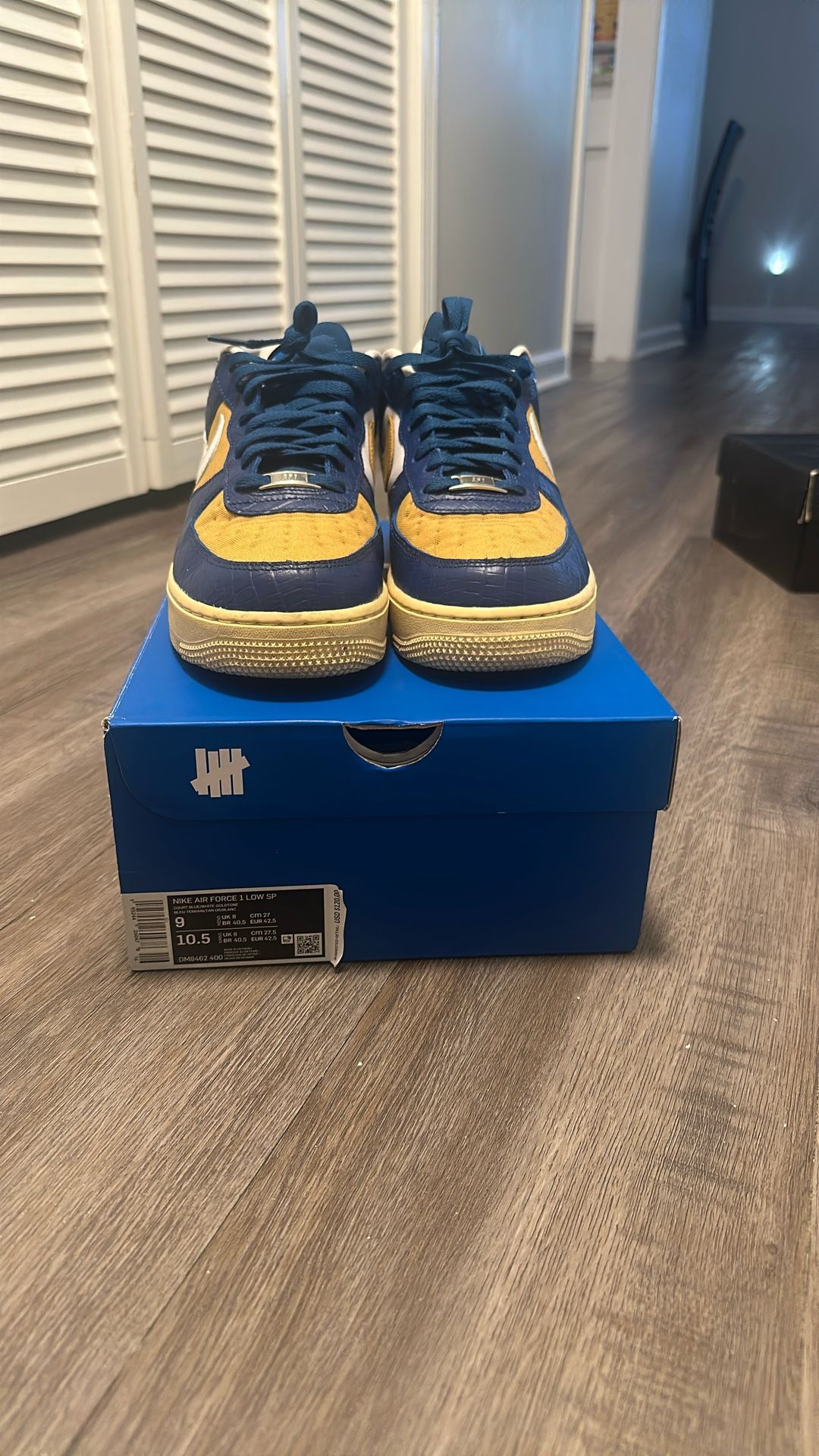 Nike Air Force x undefeated 