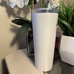 Starbucks White Tumbler 2021 Release 