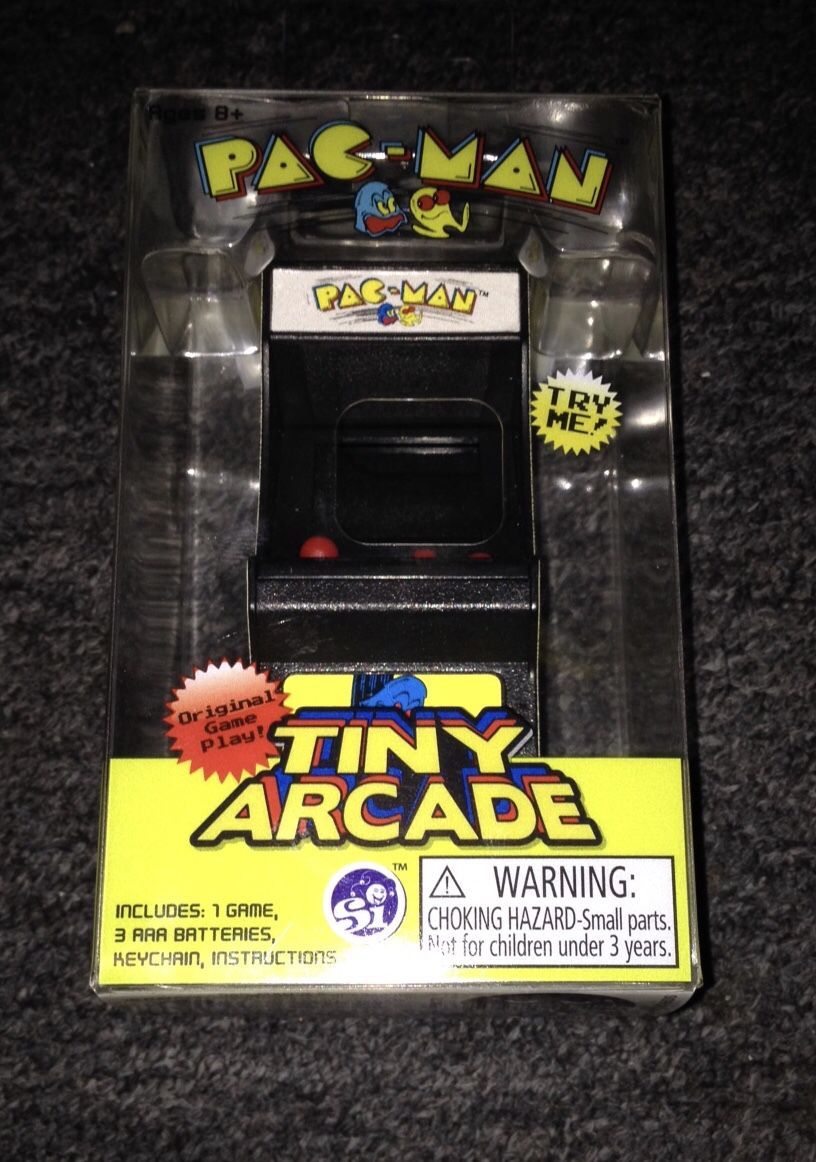 Tiny Arcade Pac Man Arcade game key chain