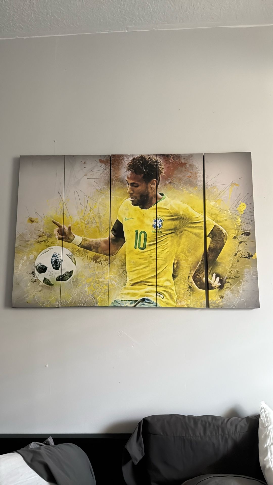 Neymar Art Canvas