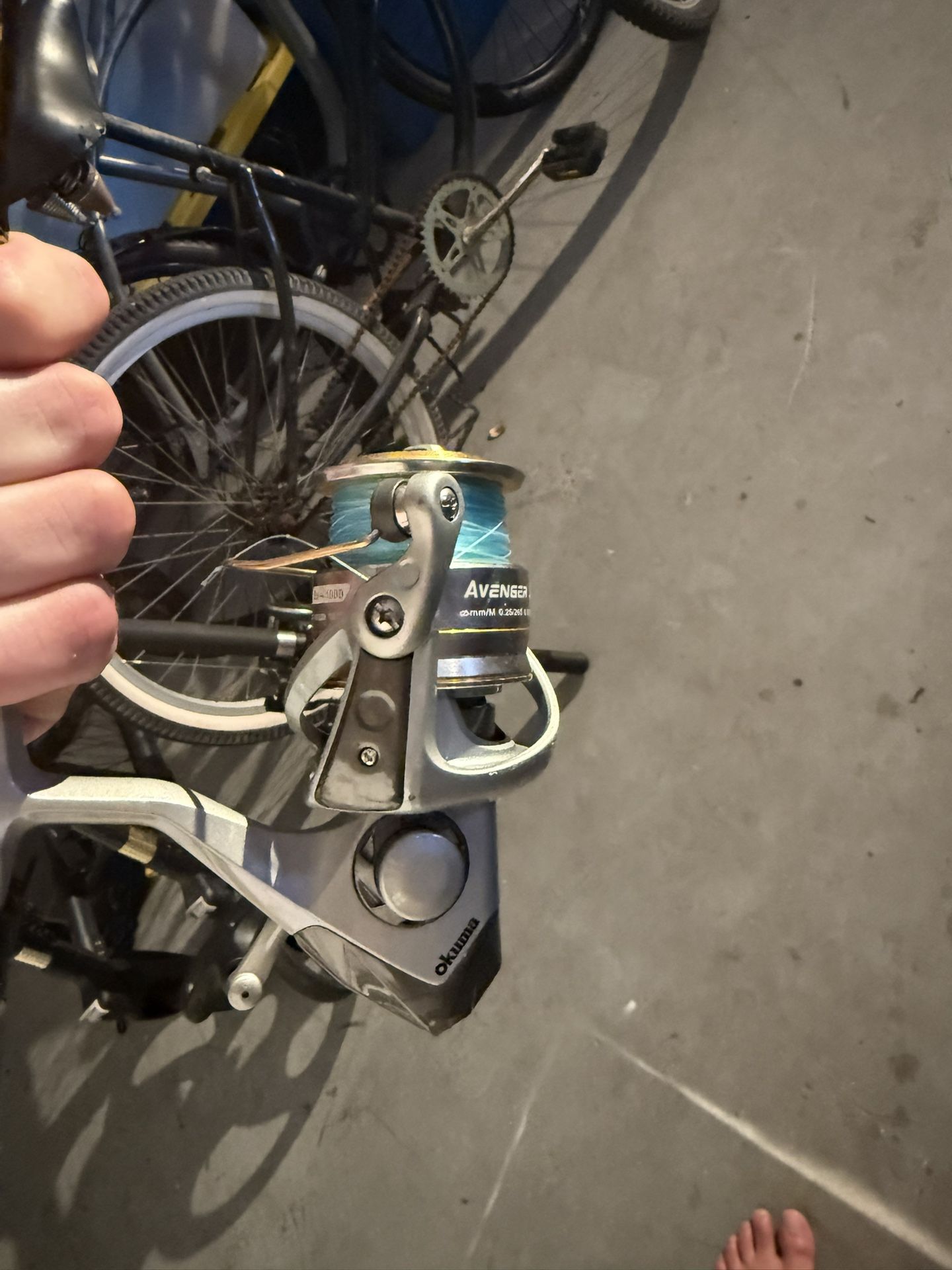 Fishing Complete Set (AIRD) Rod. (AVENGER) Real