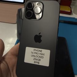 iPhone 16 Pro Max Unlocked 256gb
