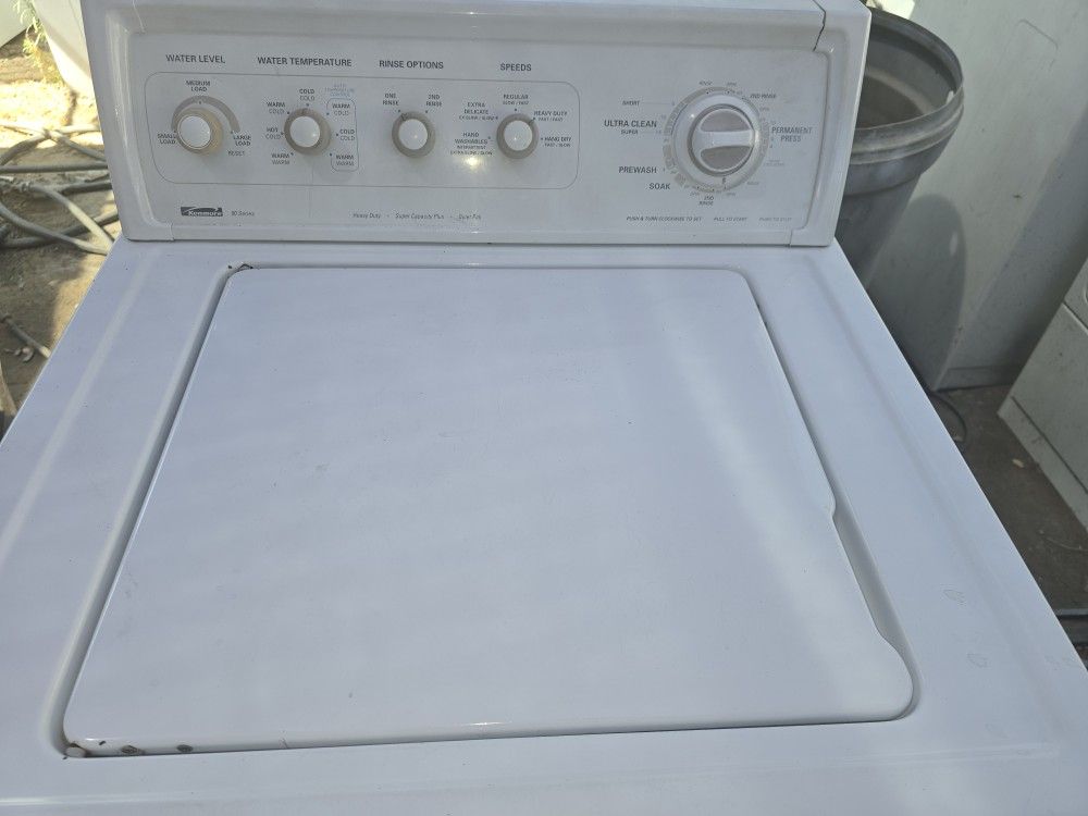Kenmore Washer Super Capacity And Heavy Duty Works Excellent