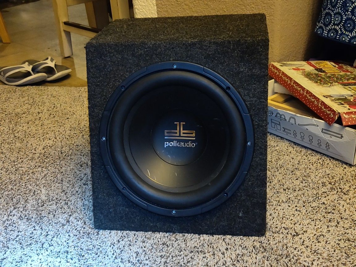 subwoofer 10" polk audio