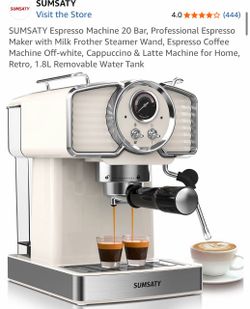 SUMSATY Retro Espresso Machine