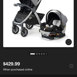 Chicco Bravo 3-in-1 quick fold trio Travel System Camden
