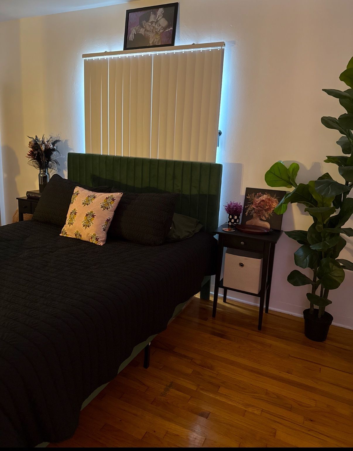 Queen bed frame