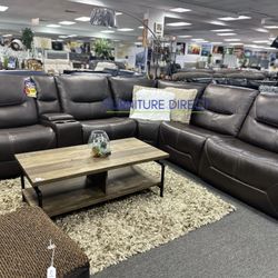 Timeless Brown Power Head And Foot Reclining Sectional On Amazing Special Now For Just 1399. Don’t Miss Out On This Crazy Deal.