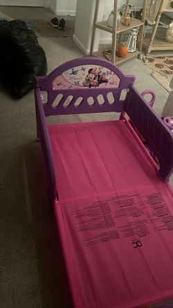 Mickey Mouse toddler bed