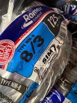 New Romex wire 8/3