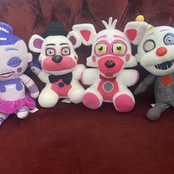 Funko Fnaf Sister Location Plushies