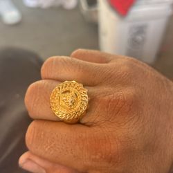 Anillo Versace Made Italy