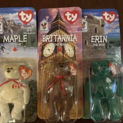 Tenney beanie McDonald’s Set Of 3 