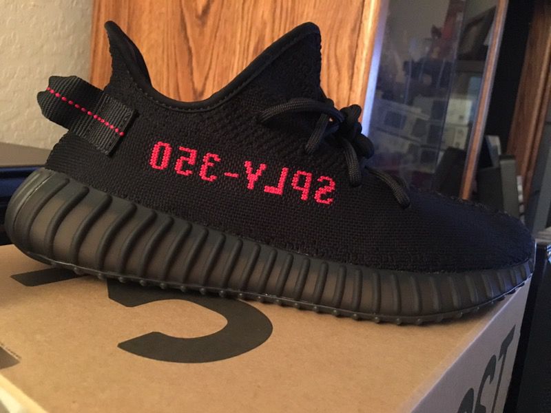 Frø niece noget Yeezy boost 350 v2 bred S 7.5 with pictures for legit check for Sale in  Colma, CA - OfferUp