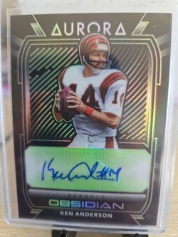 Bengals  Ken Anderson  certified  Autograph  Card