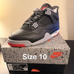 Jordan 4 Retro ‘Bred Reimagined’ Size 10