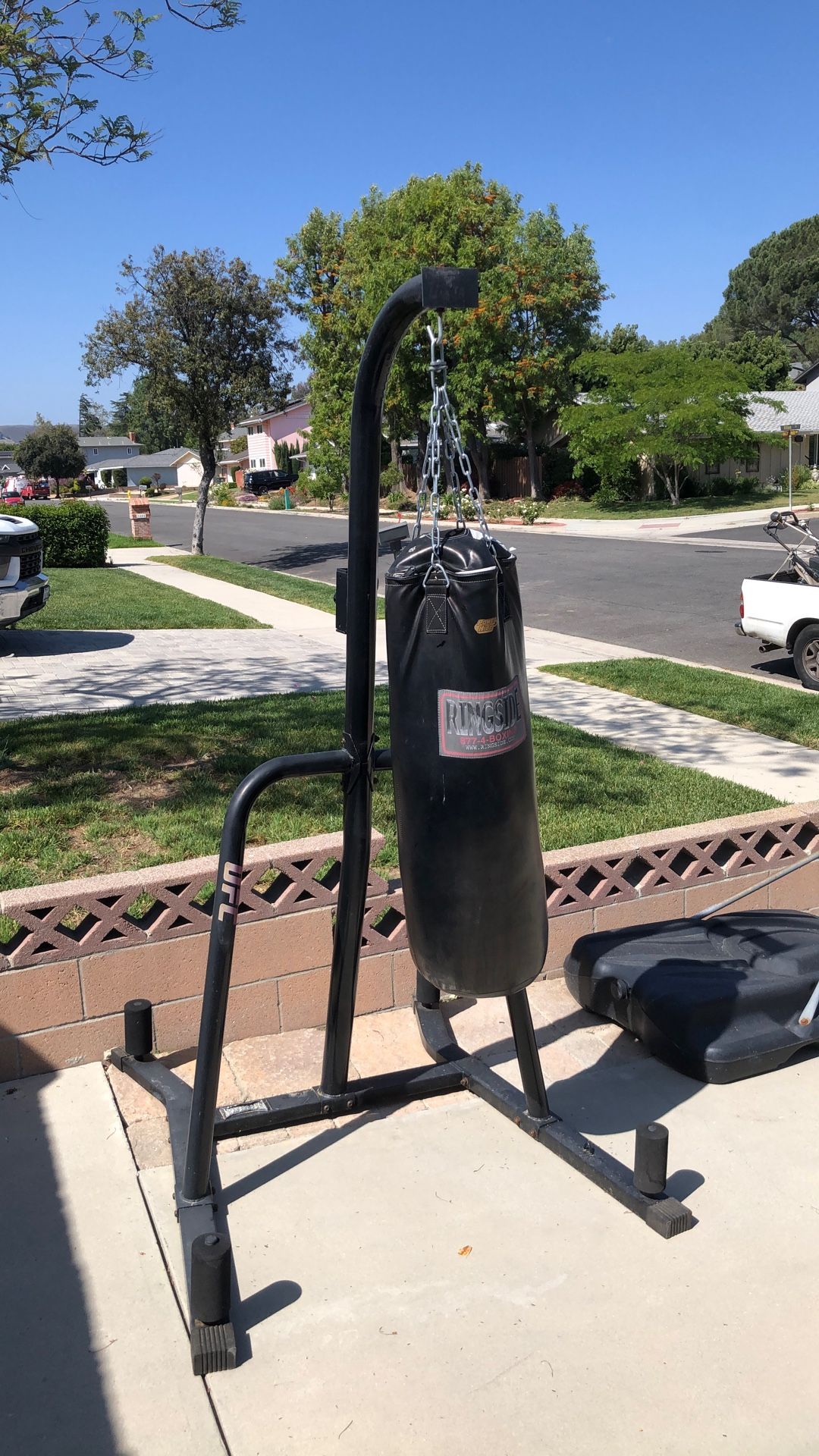 Heavy Bag And Stand