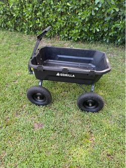 Gorilla 9 cu ft Heavy Duty Dump Cart
