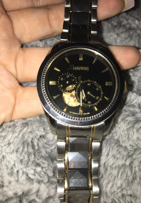 Men s Harris stainless steel military friendly sapphire crystal