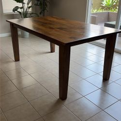 Crate & Barrel Basque Dining Table – 65″x38″ 