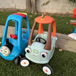 2 - little tikes car $25 each / 2-Hot wheels ultimate garage - $25 (for both)