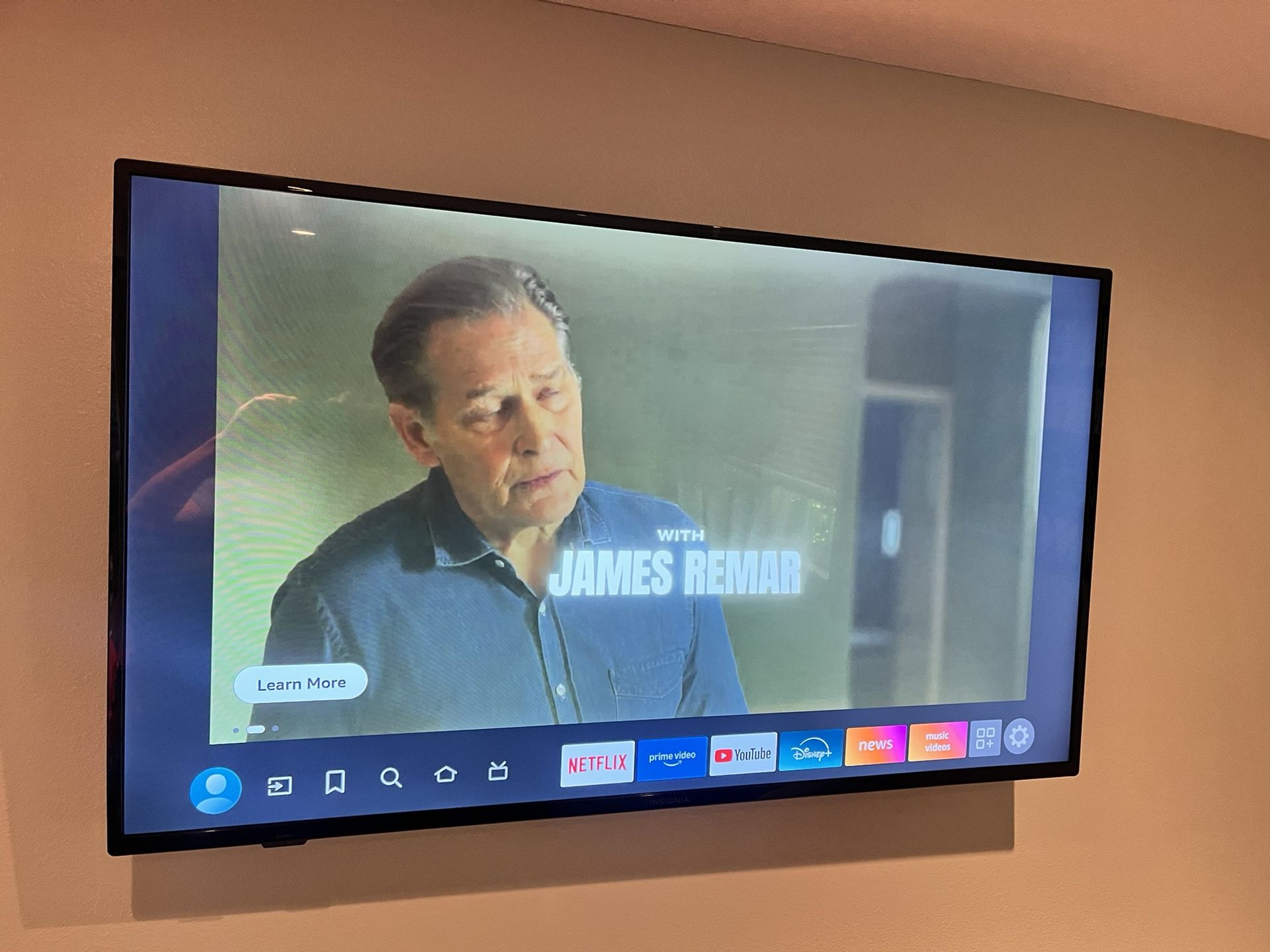 55” Insignia Amazon 4K Smart Tv With Mount