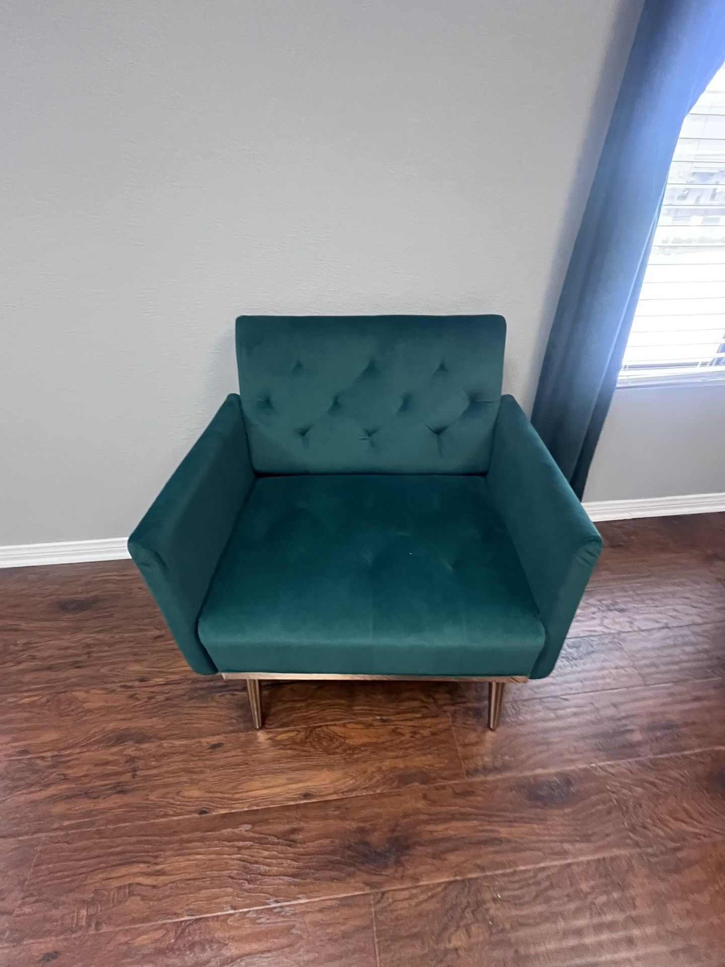 3 Beautiful Green Office/home Chairs