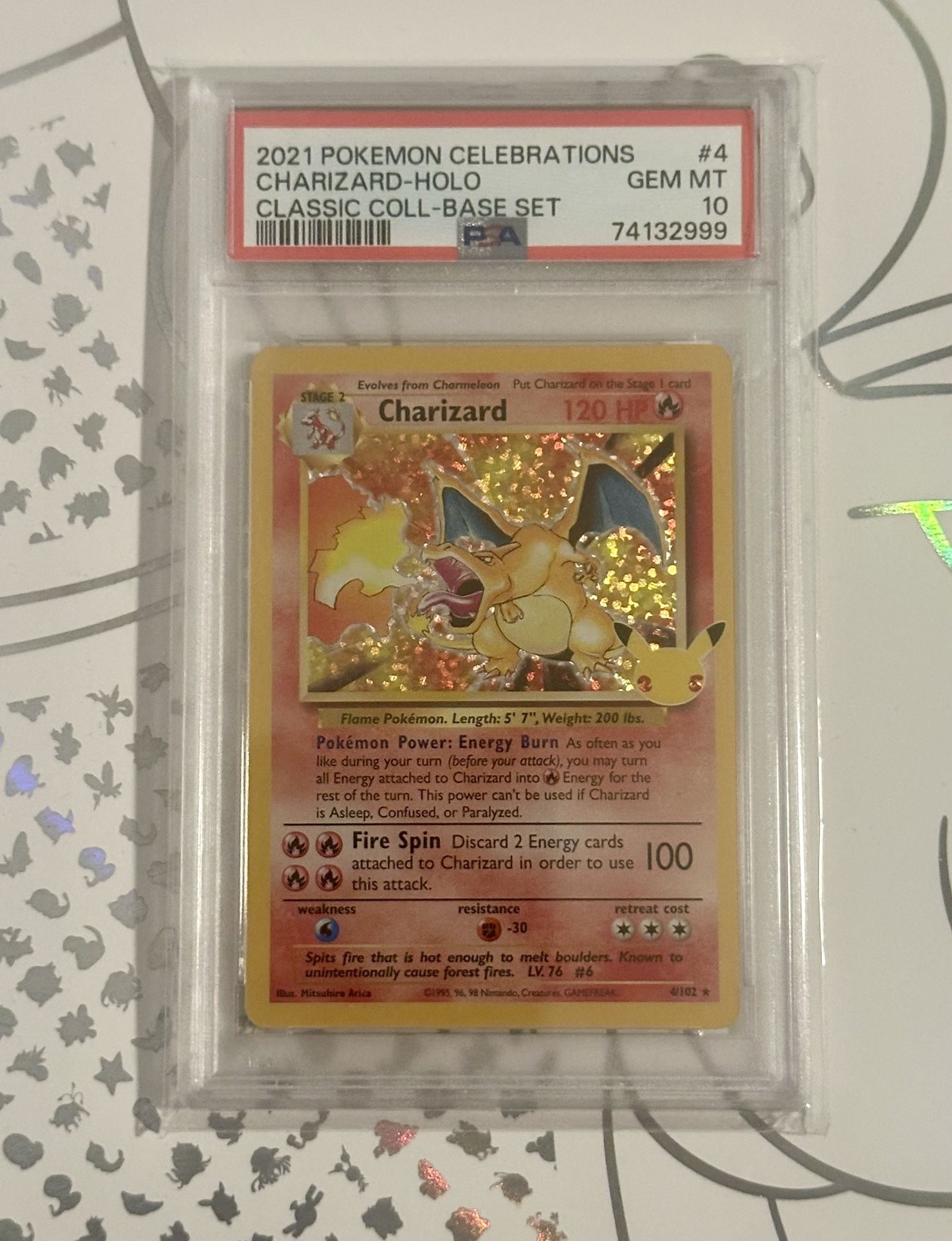 Celebrations Charizard Psa 10