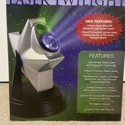Laser twilight projector 